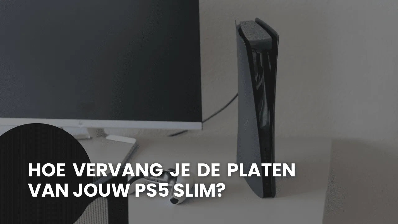 hoe vervang je de cover plates van een ps5?